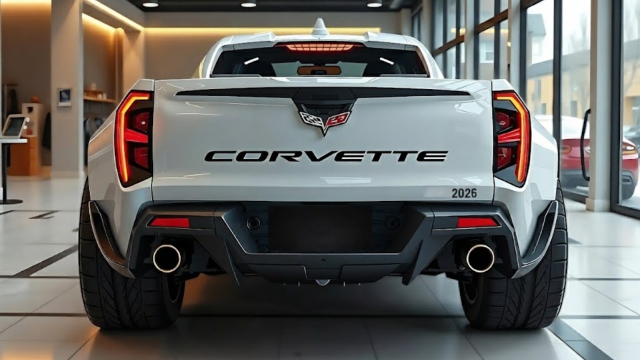 2026 Chevy Corvette Pickup Revealed: First Look at the High-Performance Truck