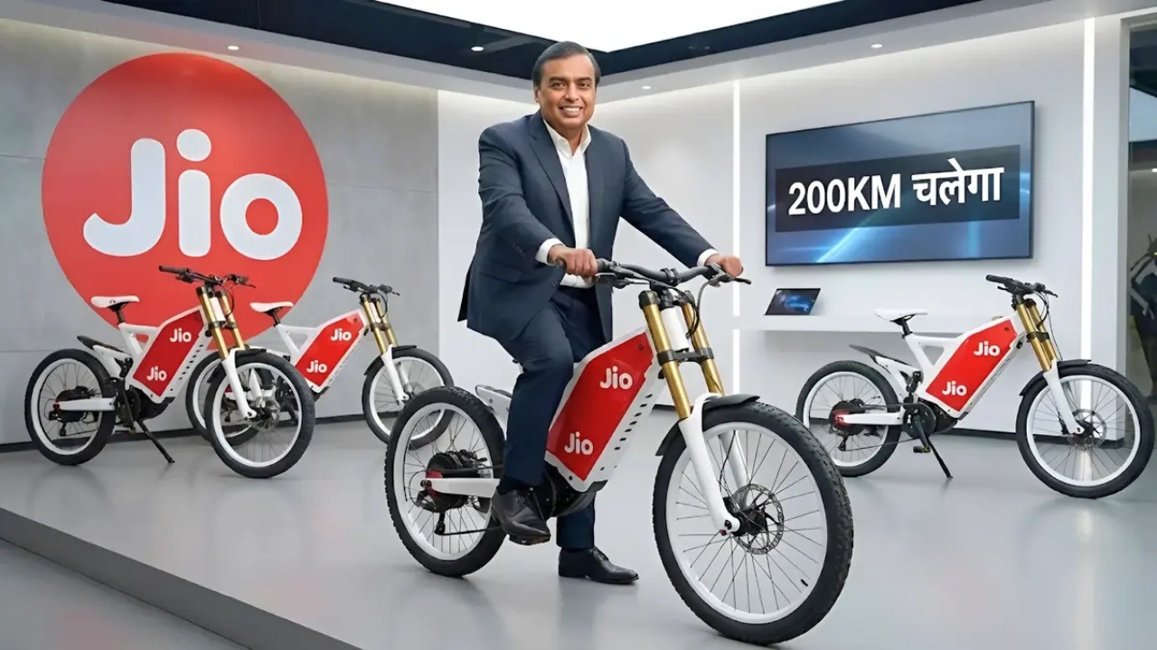 Jio Electric Cycle Launched in India: 200Km Range, Smart Features & Affordable Price